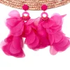 Brincos>Feversave Pendientes Brasil Fucsia