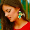 Brincos>Feversave Pendientes Florencia Colores