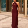 Graduações | Convidado Do Casamento>Feversave Vestido Amore Borgonha