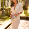 Convidado Do Casamento | Batismos E Comunhões>Feversave Vestido Bege Jamaica
