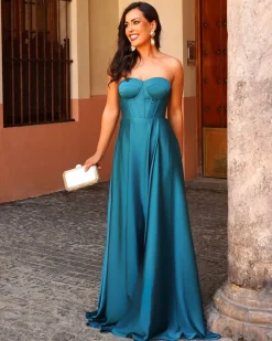Graduações | Convidado Do Casamento>Feversave Vestido Begoña Azul