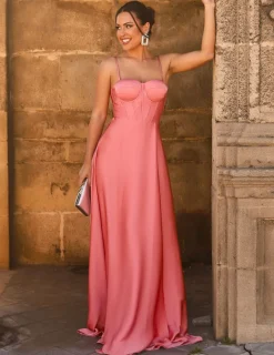 Graduações | Convidado Do Casamento>Feversave Vestido Begoña Coral
