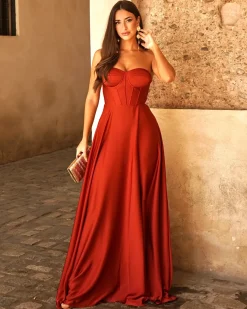 Graduações | Convidado Do Casamento>Feversave Vestido Begoña Teja