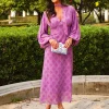 Batismos E Comunhões | Vestidos>Feversave Vestido Carol Mauve