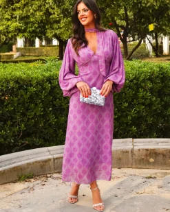 Batismos E Comunhões | Vestidos>Feversave Vestido Carol Mauve