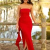 Batismos E Comunhões | Vestidos>Feversave Vestido Margot Rojo
