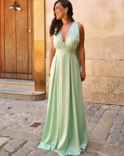Graduações | Convidado Do Casamento>Feversave Vestido Mazana Marroquino