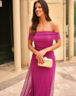 Batismos E Comunhões | Convidado Do Casamento>Feversave Vestido Simona Buganvilla