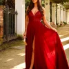 Graduações | Convidado Do Casamento>Feversave Vestido Valentina Avermelhado